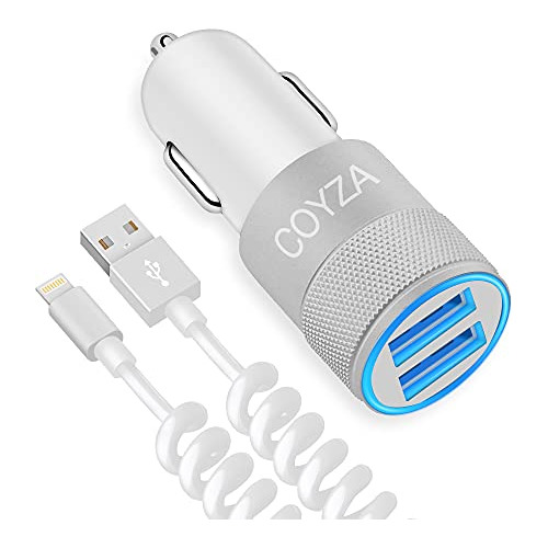Coyza Fast Car Carger Adapter, Compatible Con iPhone 57296