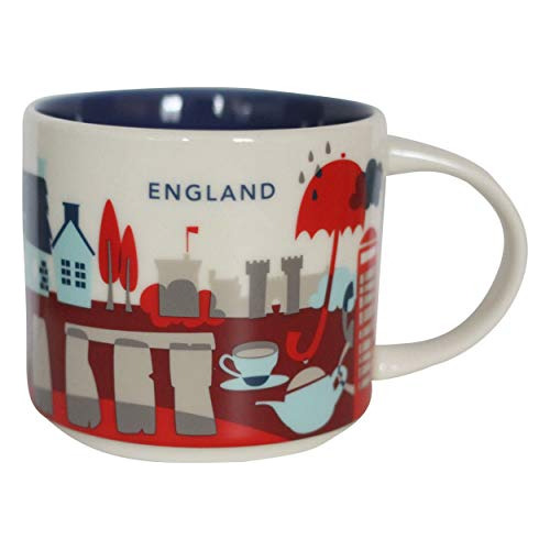 Starbucks Estás Aquí Colección England Cerámica Taza Sh69t