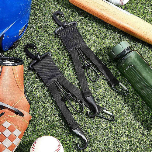 Béisbol Dugout Organizador Valla Multiusos Ganchos Bat