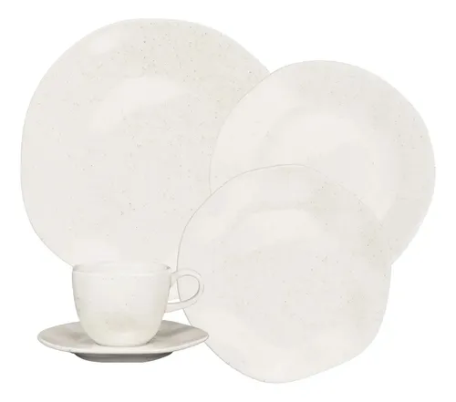 Aparelho De Jantar Oxford 20 Peças Ryo Areia - R$ 299,9