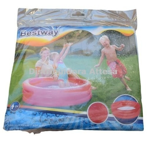 Pileta Inflable 3 Tubos 102 X 25 Cm Bestway 51024