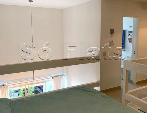 Imagem 15 de 15 de Apartamento Duplex Com Serviço De Lavanderia 1 Dorm 50m². - Sf32198