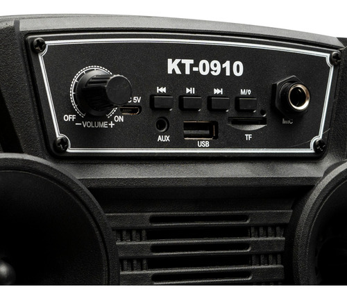Imagem 9 de 9 de Caixa De Som Amplificada Bluetooth Usb Para O Carregamento