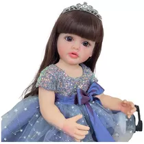 Bebe Reborn Menino 100% Silicone 57 Cm - Gael - Full