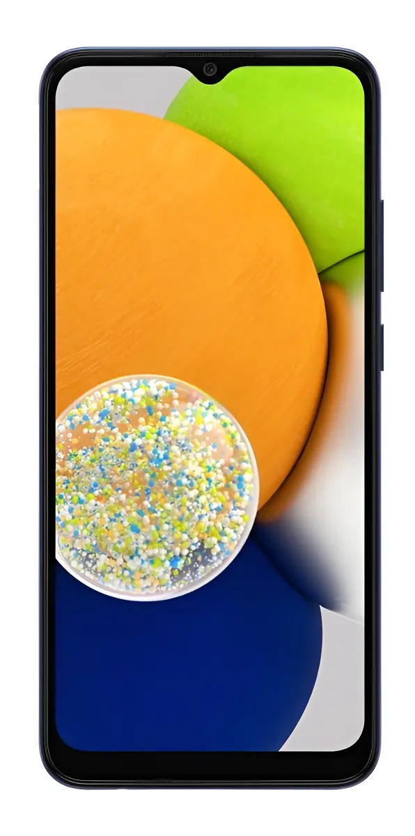 Smartphone Galaxy A03 Tela 6.5'' 64gb 4gb Ram Azul Samsung