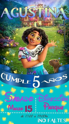 Imagen 3 de 4 de Invitaciones Digitales Tarjetas Cumpleaños Whatsapp Eventos