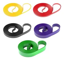 Comprar Kit 5 Bandas Elasticas Dominadas Resistencia Asistencia Gym