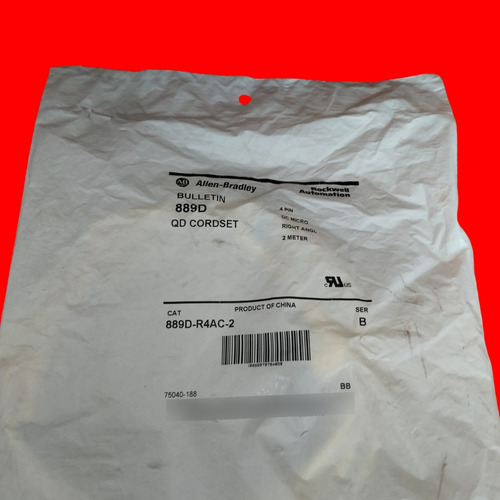 889d-r4ac-2 Allen-bradley Cordset Cable Dc Qd