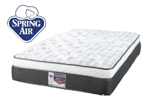 Colchon Queen Size Spring Air De Colchoneta Gruesa United