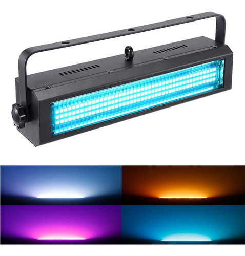 Luz Estroboscópica Rgb 132 Led Para Escenario Y Fiestas