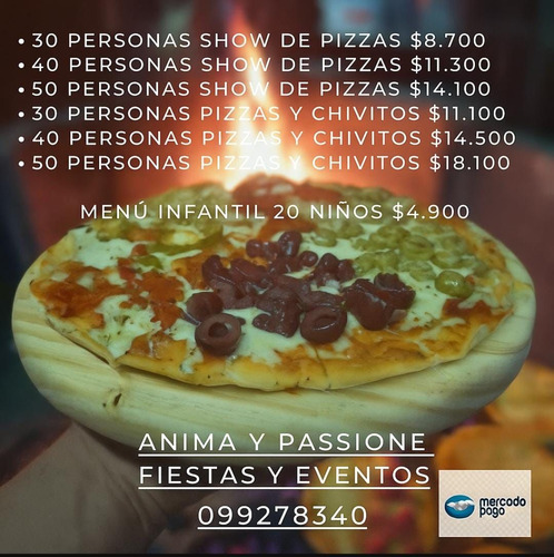 Servicio De Pizzas Y Más..
