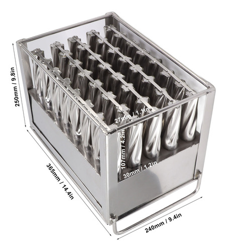 Máquina Para Hacer Paletas De Acero Inoxidable Con Molde Par