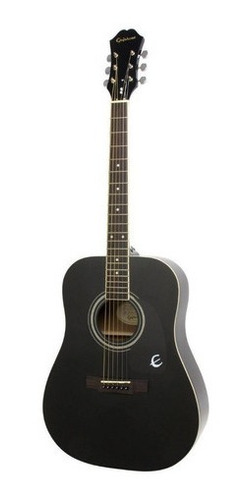 Guitarra Acústica EpiPhone Dr-100 Ebony Negra