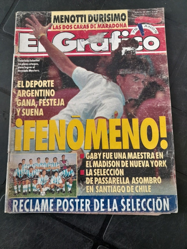 Revista El Gráfico Sabatini Maradona  22 11 1994 N3920