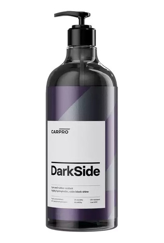 Carpro Darkside Sellante De Neumáticos Y Gomas 1 Litro