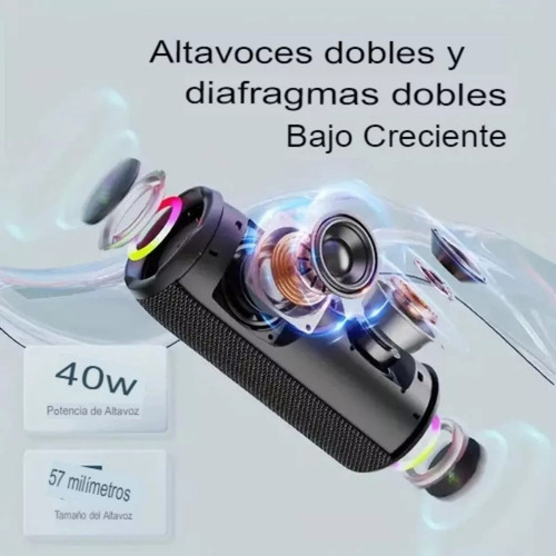 S Altavoz Bluetooth Zealot S49 Pro 20w Duradero A Prueba De