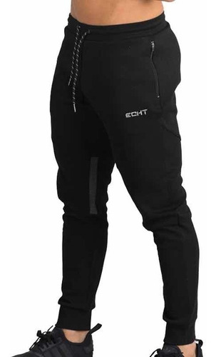Imagen 1 de 8 de Pants Jogger Deportivo Slim Fit Súper Calidad Elástico Echt