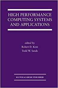 High Performance Computing Systems And Applications (the Spr