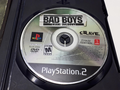 Bad Boys: Miami Takedown Para Ps2, Checalo!! (Usado)