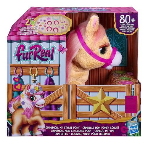 Furreal Cinnamon, Mi Poni 35cm 80 Sonidos Mascota Electronic