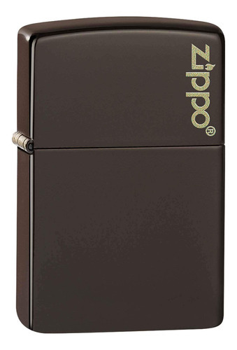 Encendedor Zippo Marron Logo Zippo