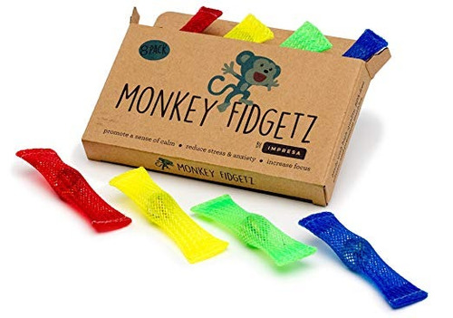 Mono Fidgetz De Malla Y Mármol Fidget Juguete - 8-pack - Ali