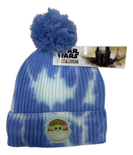 Gorro De Punto Pompon Star Wars Baby Yoda Para Frio Adulto