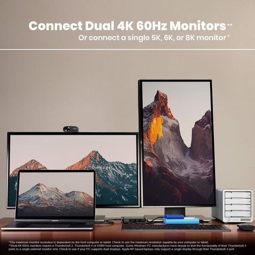 Thunderbolt 4 Element Hub Caldigit 4x Usb4 Con Carga De 60 W