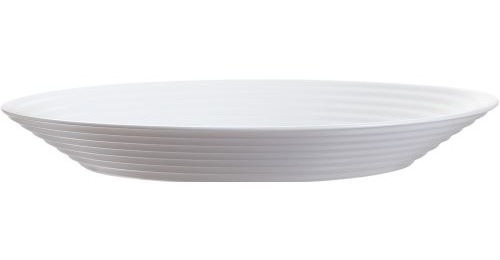 Plato Hondo 24cm X6 Luminarc Harena Vidrio Templado