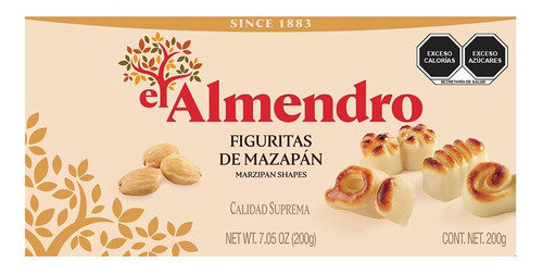 Figuritas De Mazapán El Almendro Calidad Suprema 200g