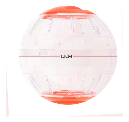 Pelota De Ejercicio Para Juego Pequeños Animales Bola De Color Naranja