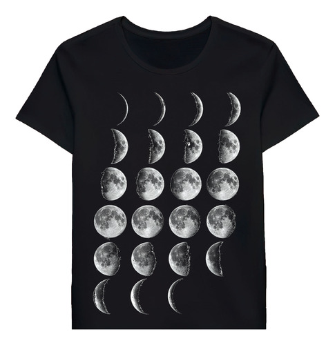 Remera Nerdy Leonard Moon Phases Space Science Studacher1870