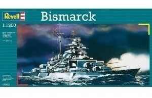 Revell Bismarck Escala 1:1200 Barco Para Armar, +10 Años