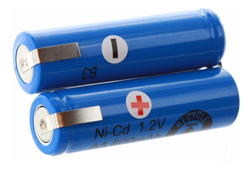 Imagen 2 de 5 de Bateria Para Afeitadora Remington Philips 2,4v Aa 900mah