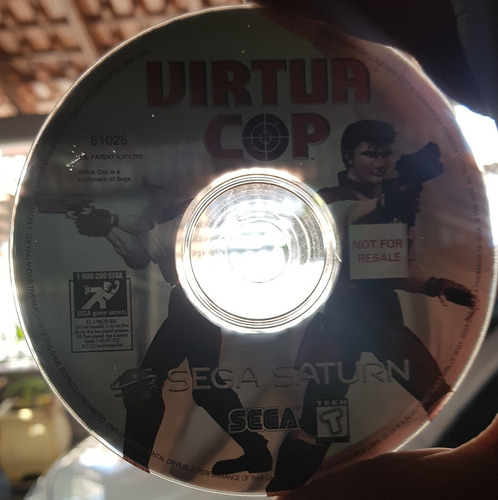 Virtua Cop Sega Saturn Original Sega Saturno (Usado)