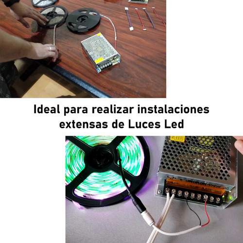 Fuente Poder 12v 10a 120w Transformador 220v Camaras Cinta