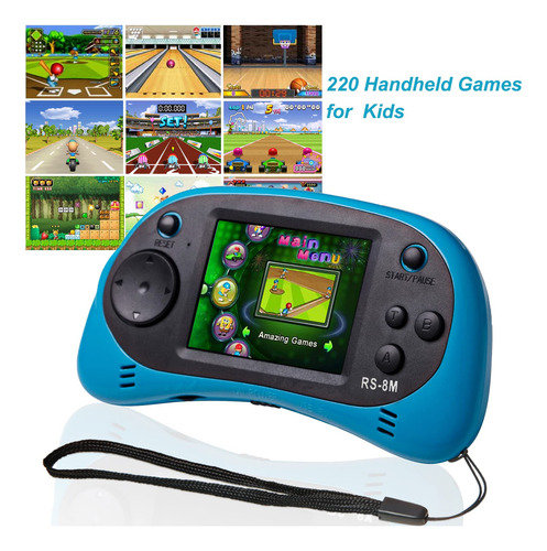 Consola De Jogos Portátil E-mods Gaming Kids 16 Bit W/ 220 G