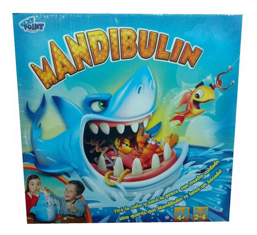 Mandibulin Mantibulas Tiburón Pesca Peces Juego Mundo Manias