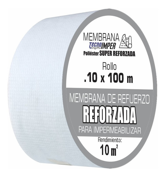 Membrana Para Impermeabilizar Super Reforzada Rollo 10 Cms | Meses sin  intereses