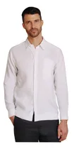 Comprar Abito Guayabera De Lino Manga Larga Azul Claro Blanco Mod. Presidencial 100% Lino, Camisa Guayabera Yucateca De Lino