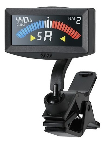 Korg Aw-4g-bk Afinador Pinza Pitchcrow Clip-on Negro Tuner
