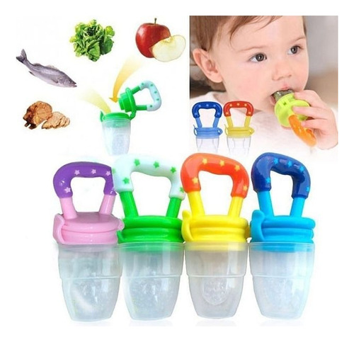 Kit Chupete De Frutas Con 2 Repuestos | Chupete S - M- L