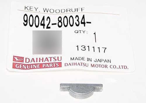 Cuña Piñón De Cigüeñal Daihatsu Terios 1.3 2002-2007