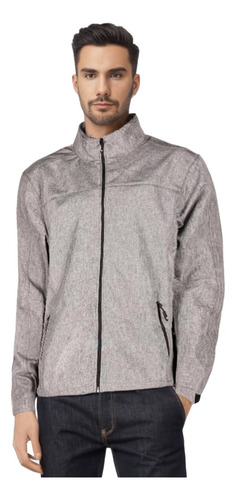 Campera Neopreno Unisex Gris Jaspeadas - Mundo Trabajo