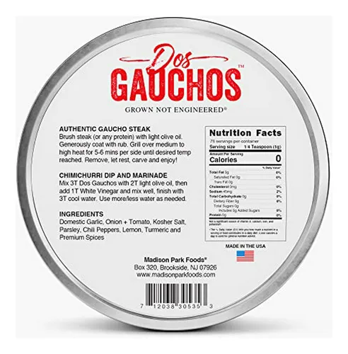 Mezcla De Especias Argentina Para Carne - Chimichurri Autént