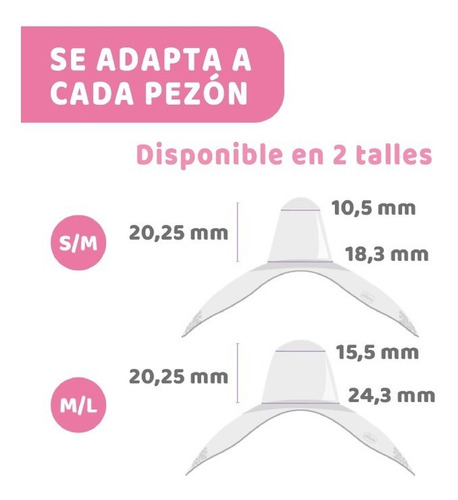 Pezonera Chicco Skin To Skin M/l By Maternelle