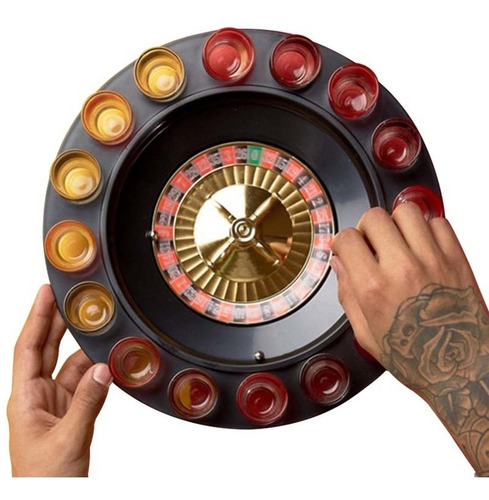 Juego Ruleta Shots Juego De Mesa Drinker Shot 16 Copas
