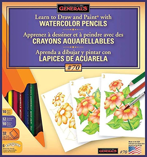 Kit Técnicas De Lápiz Aprender Acuarela - General Pencil