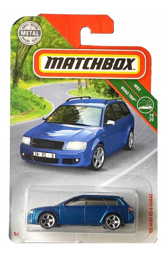 2002 Audi Rs 6 Avant - Escala 1/64 Aprox  Matchbox