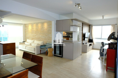Imagem 2 de 11 de Apartamento No Brooklin Com 70m² Com 1dormitório 1 Suite 1 Vaga - Br25004